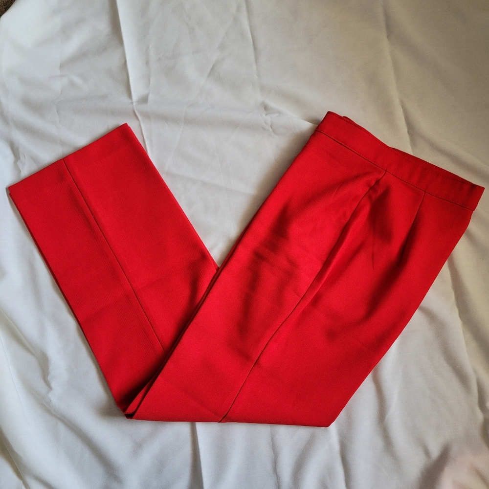 Vintage 70s Levi Strauss & Co Red Bend Over Pants
